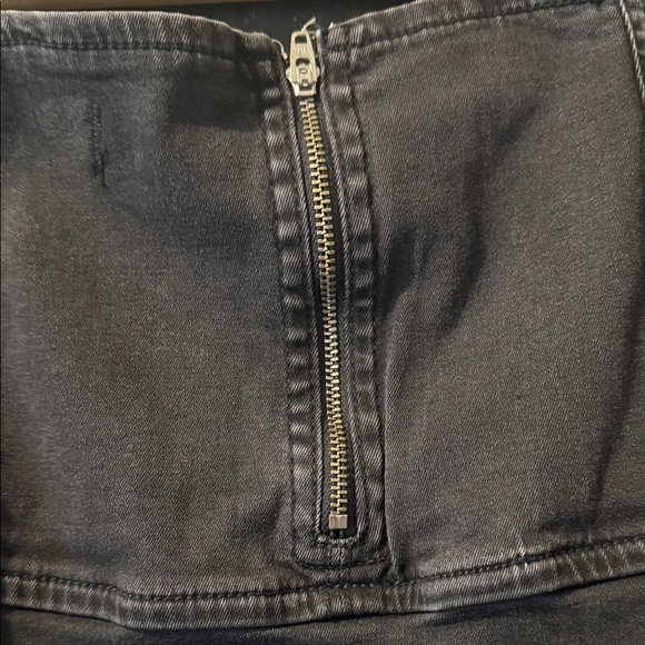 We The Free Highlands Forest Black Denim Skirt - Picture 13 of 16